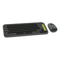 logitech 920 013140 pop icon combo wireless bluetooth keyboard and mouse set graphite green extra photo 1