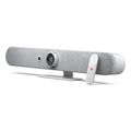 logitech 960 001351 rally bar mini all in one video bar for small to medium rooms white extra photo 1