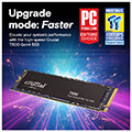 ssd crucial t500 500gb pcie gen4 x4 nvme m2 2280 ct500t500ssd8 extra photo 6