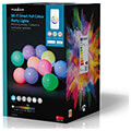 nedis wifilp03c10 smartlife decorative led party lights rgb 10 leds 9m extra photo 4
