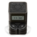 sony xdr v1btdb portable dab dab clock radio with bluetooth black extra photo 1