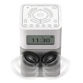 sony xdr v1btdw portable dab dab clock radio with bluetooth white extra photo 1
