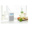 sony xdr v1btdw portable dab dab clock radio with bluetooth white extra photo 3