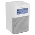 sony xdr v20dw portable dab dab clock radio white extra photo 3