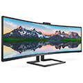 othoni philips 499p9h ultrawide va hdr curved monitor 488 70 hz extra photo 2