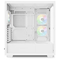 case sharkoon rebel c60 rgb atx pc case white extra photo 4
