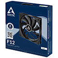 arctic f12 case fan 120mm black extra photo 3