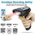 barcode scanner netum nt 1228bl 2d ccd bt usb extra photo 3