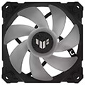 asus tuf gaming tf120 argb triple fan kit with argb controller computer case air cooler 12 cm black extra photo 1