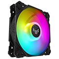asus tuf gaming tf120 argb triple fan kit with argb controller computer case air cooler 12 cm black extra photo 2