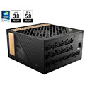psu msi meg ai1300p pcie5 unit 1300w 24 pin atx atx black extra photo 2