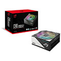 psu asus rog loki sfx l 850w platinum rgb 24 pin atx black silver 72 months guarantee extra photo 4