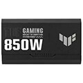 psu asus tuf gaming 850w gold unit 24 pin atx 80 plus gold full modular black extra photo 1