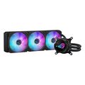 asus rog strix lc iii 360 argb processor liquid cooling kit 12 cm black extra photo 1