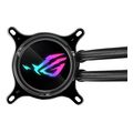 asus rog strix lc iii 360 argb processor liquid cooling kit 12 cm black extra photo 4