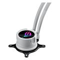 asus rog strix lc iii 360 argb processor liquid cooling kit 12 cm white edition extra photo 3
