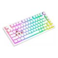 savio wireless mechanical keyboard phenix white red pudding us layout extra photo 1