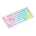 savio wireless mechanical keyboard phenix white yellow pudding us layout extra photo 2