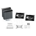 bequiet cpu air cooler pure rock pro 3 bk041 250w extra photo 5