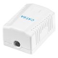 logilink np0096 cat6a wall outlet 1x rj45 shielded pure white extra photo 1 logilink np0096 cat6a wall outlet 1x rj45 shielded pure white extra photo 1