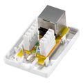 logilink np0096 cat6a wall outlet 1x rj45 shielded pure white extra photo 2 logilink np0096 cat6a wall outlet 1x rj45 shielded pure white extra photo 2