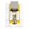 logilink np0096 cat6a wall outlet 1x rj45 shielded pure white extra photo 3 logilink np0096 cat6a wall outlet 1x rj45 shielded pure white extra photo 3
