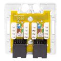 logilink np0101 cat6a wall outlet 2x rj45 unshielded pure white extra photo 3