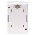 logilink np0100 cat6a wall outlet 1x rj45 unshielded pure white extra photo 4