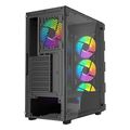 case supercase ps195 10 m atx gaming case extra photo 7