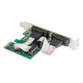 digitus ds 30000 1 2 port serial interface card pci e extra photo 3