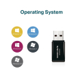 mercusys mw300um 300mbps wireless n mini usb adapter extra photo 2