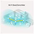 tp link deco x20 ax1800 whole home mesh wi fi 6 system 3 pack extra photo 2