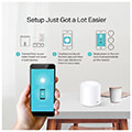 tp link deco x20 ax1800 whole home mesh wi fi 6 system 3 pack extra photo 3