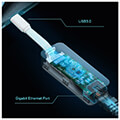 tp link ue300c usb 30 type c to gigabit ethernet network adapter extra photo 3