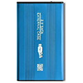 qoltec external hard drive case hdd ssd 25 sata3 usb 30 blue extra photo 1