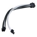 silverstone kalodio reymatos 8 pin pcie 6 2 pin pcie 30cm mayro leyko sst pp07e pcibw extra photo 1