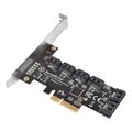 controller card silverstone pci express to 6 x sata sst ecs06 extra photo 2