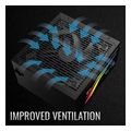 psu aerocool lux rgb 80 bronze 750w black extra photo 5