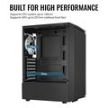 case aerocool bionic g v2 tempered glass black extra photo 5