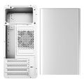 case aerocool cs 110 mini tower white extra photo 2