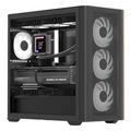 case aerocool d301a v2 mini tower window black extra photo 3