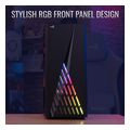 case aerocool delta g bk v1 midi tower tempered glass black extra photo 2