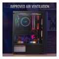 case aerocool delta g bk v1 midi tower tempered glass black extra photo 3