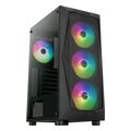case aerocool falcon a bk v2 midi tower window black extra photo 1