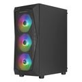 case aerocool falcon a bk v2 midi tower window black extra photo 3