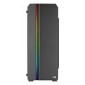 case aerocool genesis argb midi tower window black extra photo 3