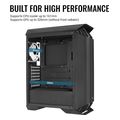 case aerocool gladiator duo g bk midi tower window black extra photo 7