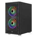 case aerocool graphite g bk v3 midi tower window black extra photo 2