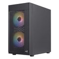 case aerocool hexform g bk v2 mini tower window black extra photo 2