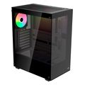 case aerocool pivot g bk v3 midi tower tempered glass black extra photo 1